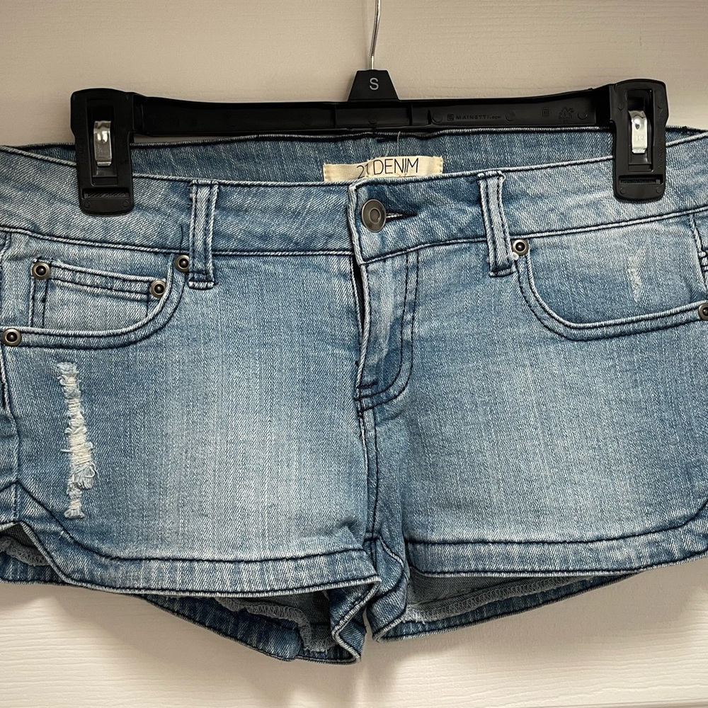 Forever 21 Mini Denim Short-Shorts
